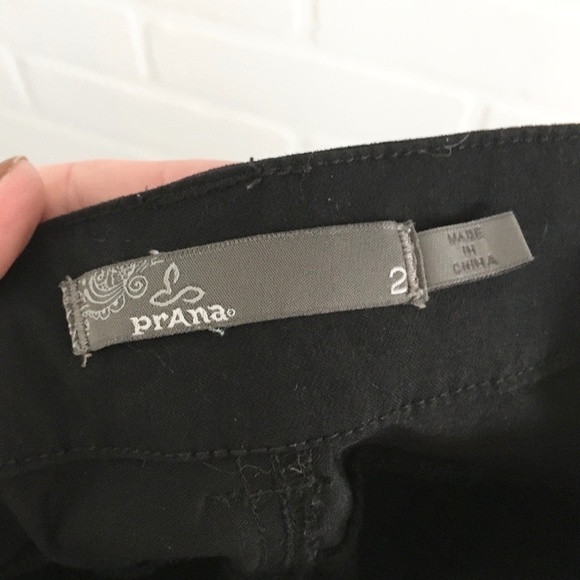 Prana Women’s Monarch Convertible Track Pants Black Nylon Pockets Cargo Eco 2 - Picture 5 of 11